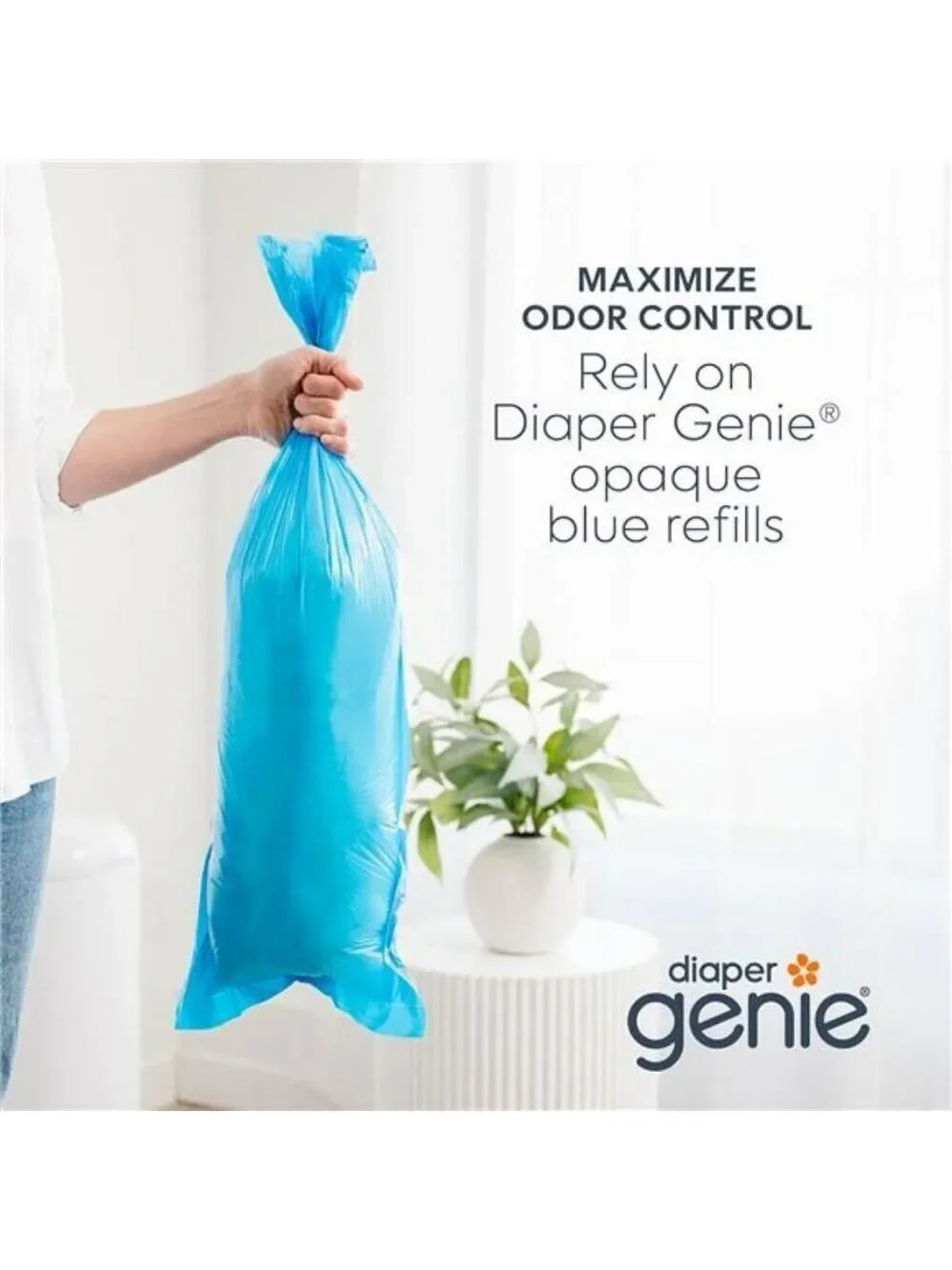 Diaper Pail Refill Bags 30 Count Fits Genie Signature Odor Control 1410 Diapers